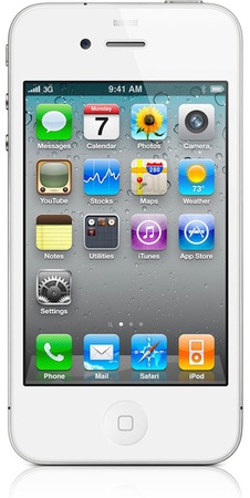 Смартфон APPLE iPhone 4 8GB White - Топки