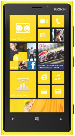 Смартфон NOKIA LUMIA 920 Yellow - Топки