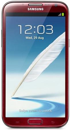 Смартфон Samsung Galaxy Note 2 GT-N7100 Red - Топки