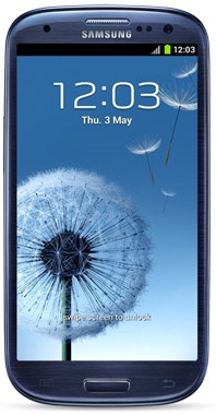 Смартфон Samsung Galaxy S3 GT-I9300 16Gb Pebble blue - Топки