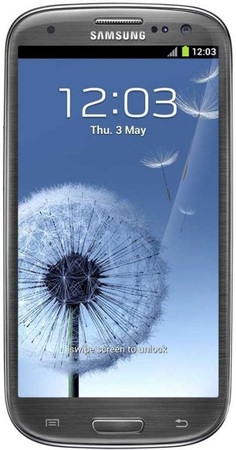 Смартфон Samsung Galaxy S3 GT-I9300 16Gb Titanium grey - Топки